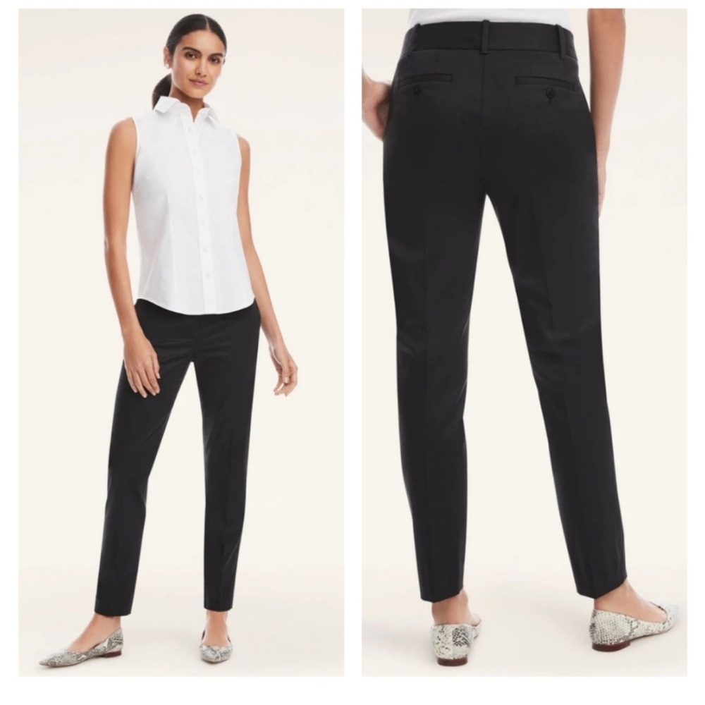 54). Brooks Brothers Black Advantage Chinos – Like‎ New Size 4